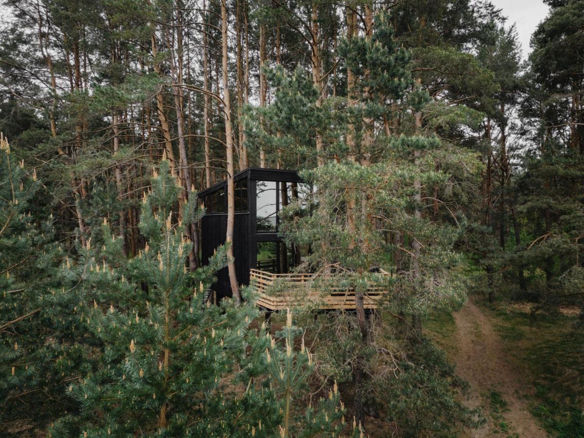 尤尔巴尔卡斯Treehouse Virs Bedugnes别墅 外观 照片